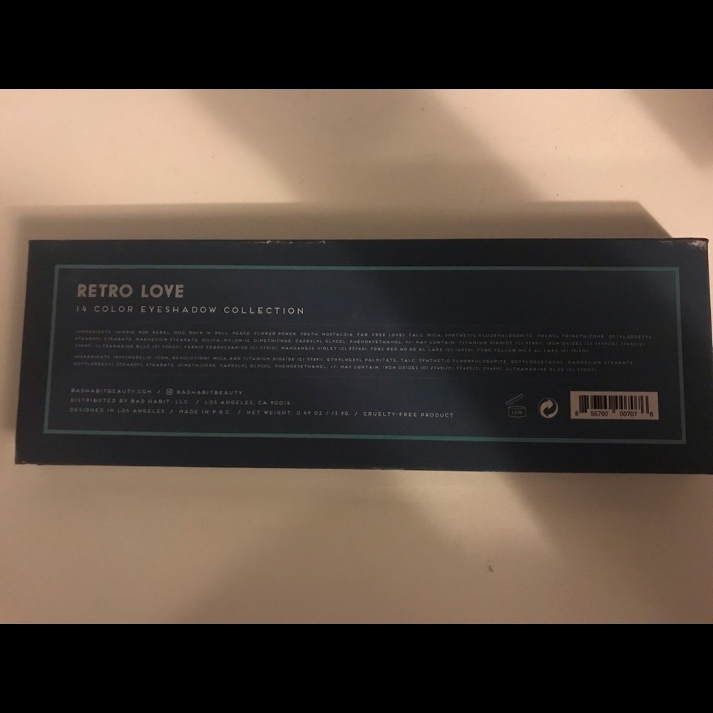 NWOT Bad Habit Retro Love Eyeshadow Palette - Picture 5 of 5